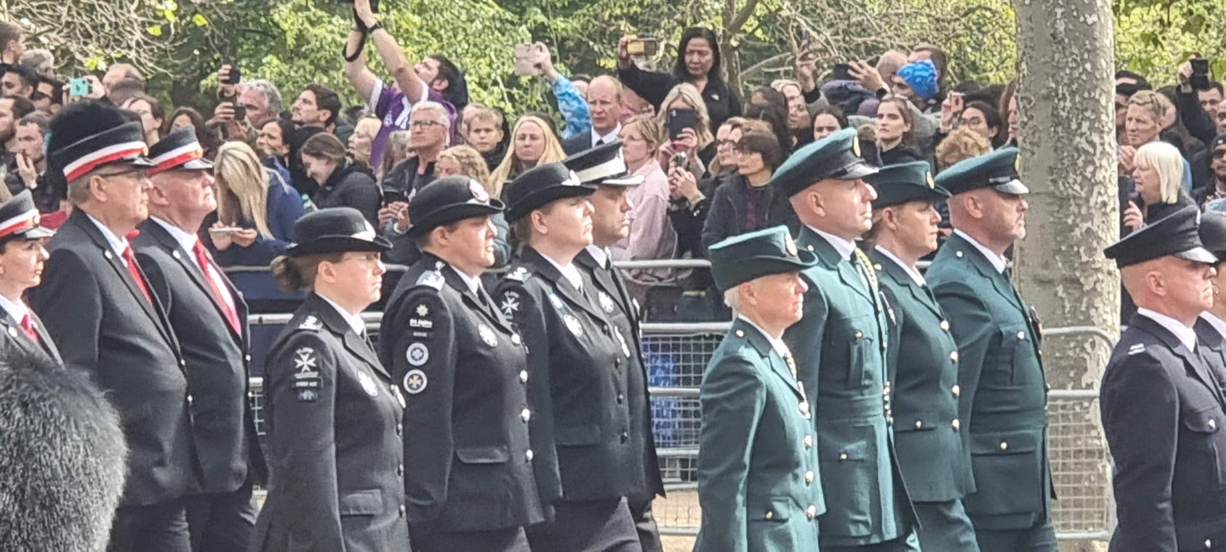 st john ambulance cymru at the queen's funeral